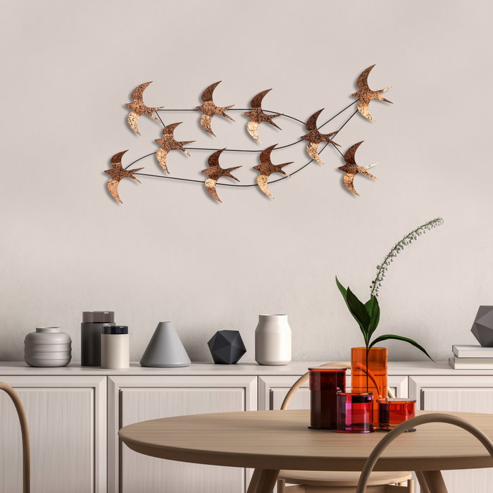Wallity Flock of Swallows 1 Multicolor
